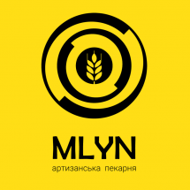 Логотип Mlyn, артизанська пекарня м. Львів