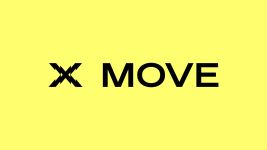 Логотип X-move, фітнес студія м. Тернопіль