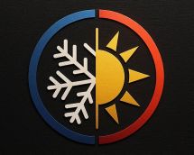 Логотип АвтоКлімат Клуб, обслуговування клімату в авто м. Вінниця