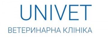 Логотип Univet, ветеринарна клініка м. Львів