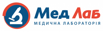 Логотип Медлаб, лаборатория г. Черновцы