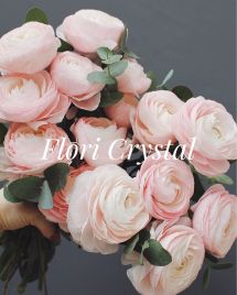 Логотип Flori Crystal, доставка квітів м. Харків