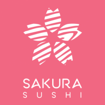 Логотип Sakura sushi, суші м. Івано-Франківськ