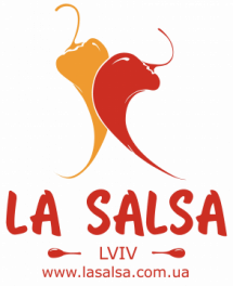Логотип La Salsa Lviv, школа латиноамериканских танцев г. Львов