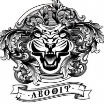 Логотип Leofit, фитнес центр г. Львов