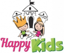 Логотип Happy kids, дитяча ігрова кімната м. Івано-Франківськ