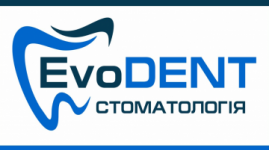 Логотип ЄвоДент, стоматологія м. Івано-Франківськ