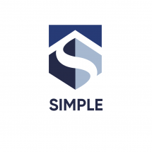 Логотип Simple, операції з нерухомістю м. Львів