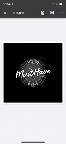 Логотип Must have tattoo, тату-салон м. Вінниця