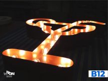 Логотип BeWow, виробництво рекламних вивісок м. Київ