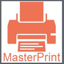 Логотип Masterprint, торгово-сервісний центр м. Одеса