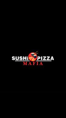 Логотип Sushi Pizza MAFIA, доставка піци і суші м. Кривий Ріг