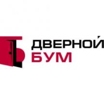 Логотип Дверний БУМ, салон-магазин м. Дніпро