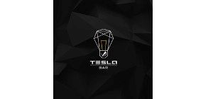 Логотип Tesla, бар м. Харків