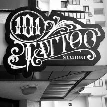 Логотип 101, тату-студия г. Киев