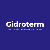 Логотип Gidroterm: сантехніка та кліматична техніка г. Днепр