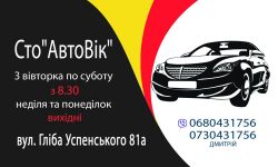 Логотип АвтоВік, СТО м. Вінниця