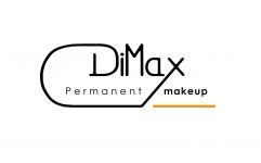 Логотип DiMax, студія перманентного макіяжу м. Львів