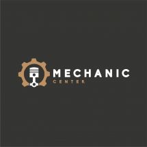 Логотип Mechanic Center, автосервіс, шиномонтаж, детейлінг, автомийка м. Чернівці