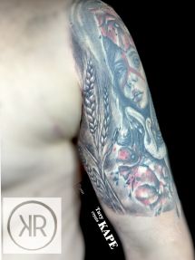 Логотип Каре, тату студія м. Суми