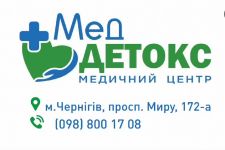 Логотип Мед Детокс, лікування залежностей м. Чернігів