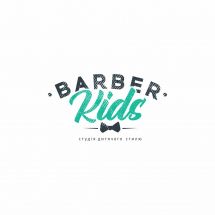 Логотип Barber Kids, дитяча перукарня м. Кропивницький