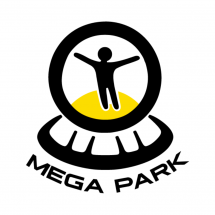 Логотип Mega park, розважальний простів г. Винница