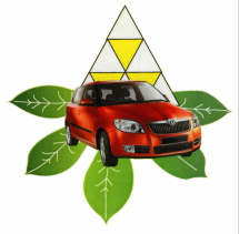 Логотип АВ-К, автошкола м. Київ