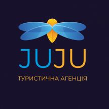 Логотип Juju travel agency, туристичне агентство м. Вінниця