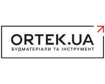 Логотип Ortek, будівельний хаб м. Вінниця