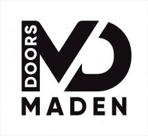 Логотип MaDen, салон дверей та підлоги м. Івано-Франківськ