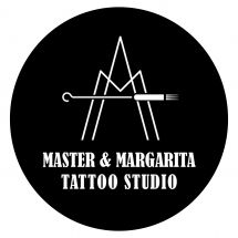 Логотип Master & Margarita , тату-студія м. Вінниця