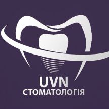 Логотип UVN, стоматология г. Тернополь