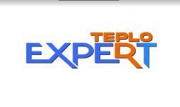Логотип TEPLOEXPERT, системы отопления г. Тернополь