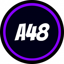 Логотип А48, автомийка і детейлінг м. Київ