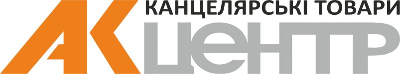 Логотип АКцентр, магазин товаров для офиса и дома г. Винница