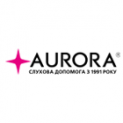 Логотип Аврора, центр слухової реабілітації м. Київ