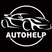 Логотип Autohelp, станція технічного обслуговування м. Одеса