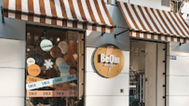 Логотип Be Om design, магазин одягу м. Одеса