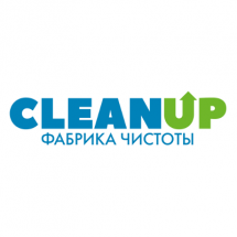 Логотип CleanUP, фабрика чистоти м. Одеса