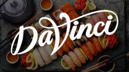 Логотип Da Vinci, служба доставки суші м. Одеса