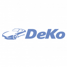 Логотип DeKo, магазин автозапчастей г. Винница