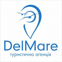 Логотип DelMare, туристическое агенство г. Тернополь
