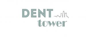 Логотип Dent Tower, стоматологія м. Вінниця