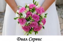 Логотип Диал Сервис, доставка цветов г. Винница