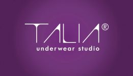 Логотип ДИЗАЙН СТУДІЯ ТАЛІЯ одягу і нижньої білизни г. Винница