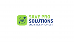 Логотип Save pro solutions, міжнародні вантажні перевезення м. Дніпро