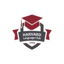 Логотип Harvard Language Club, школа иностранных языков г. Винница