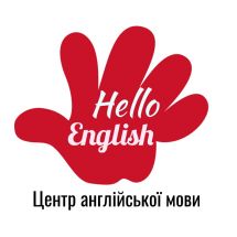 Логотип Hello English г. Житомир
