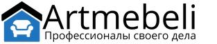 Логотип Artmebeli, провулок етяжка меблів м. Київ